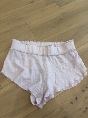 Free People Movement Soft Light Pink Lounge Shorts